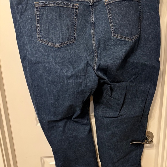 Torrid Perfect Boyfriend Ankle Jeans 28R Dark Wash Vintage Stretch - Picture 2 of 9